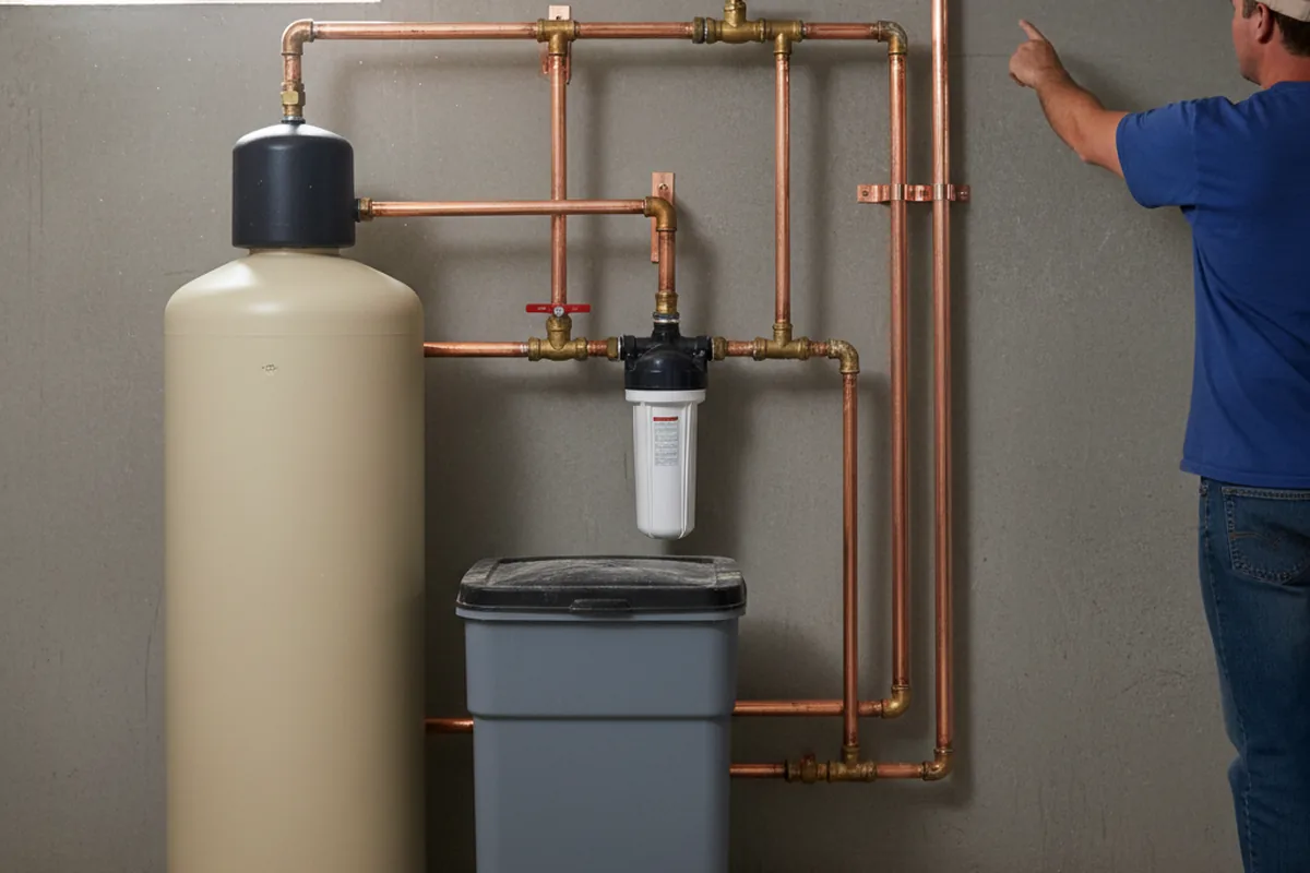 Whole-house water treatment system installed in Stapleton